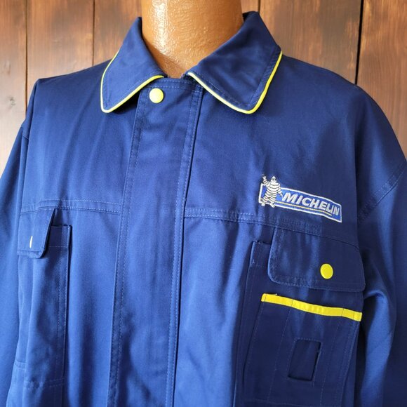 Big & Tall Men Work Top Utility Jacket 5L Approx. US 4XL Heavy Michelin Mr. Bib - Picture 1 of 12